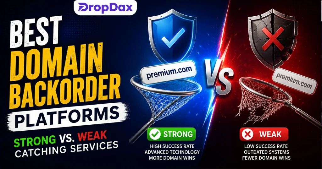 Best Domain Backorder Platforms: Which Catch More Drops?
