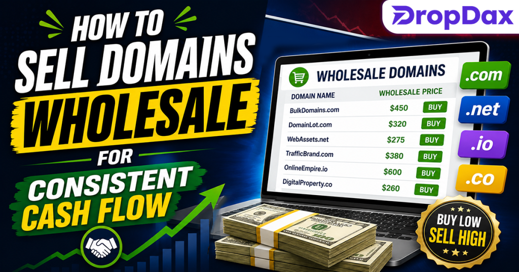 Wholesale Domain Selling Strategies for Predictable Cash Flow